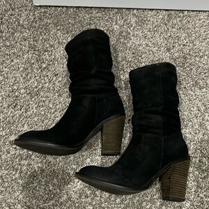Steven Madden shade black boots